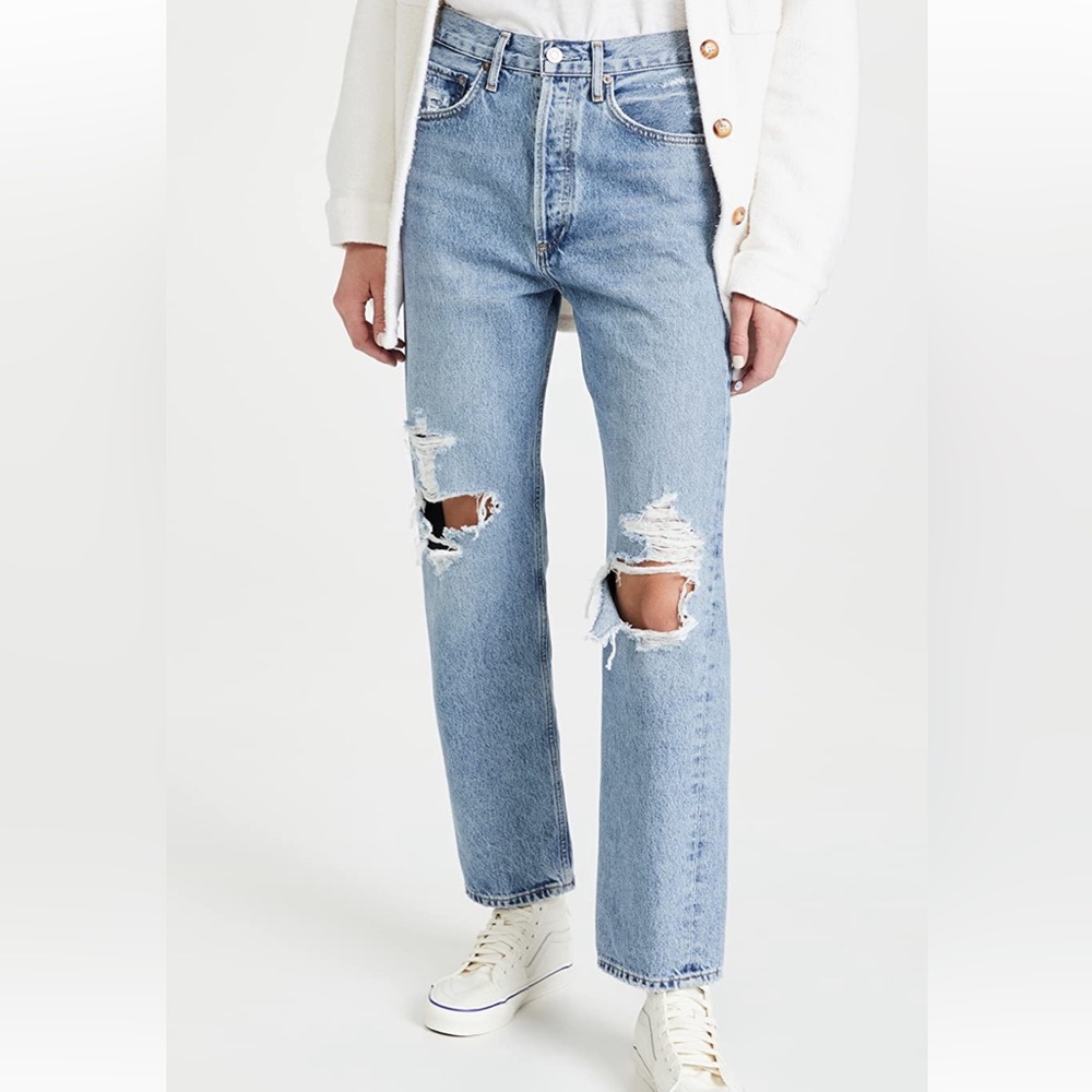 Agolde 90s style mid rise jeans